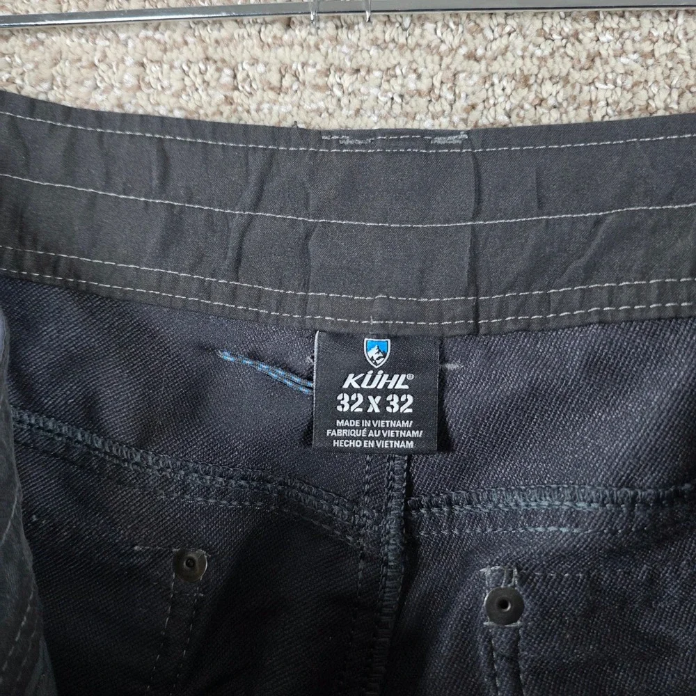 Kuhl Destroyr Mens 32x32 Blue Technical Softshell 4-Way Stretch Hiking Pants